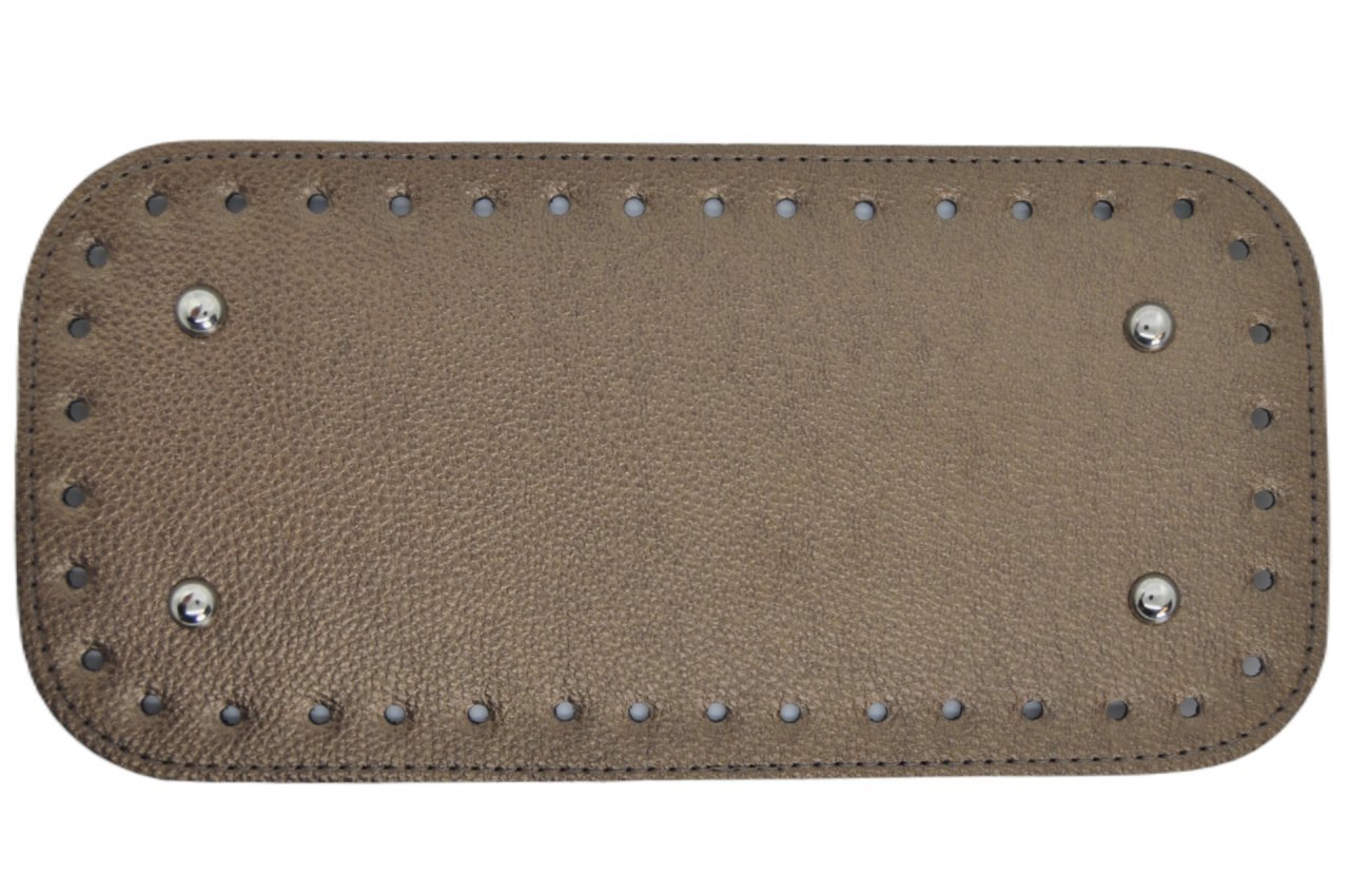 Deri Çanta Tabanı 12,5x25,5 cm. K. Yaldız
