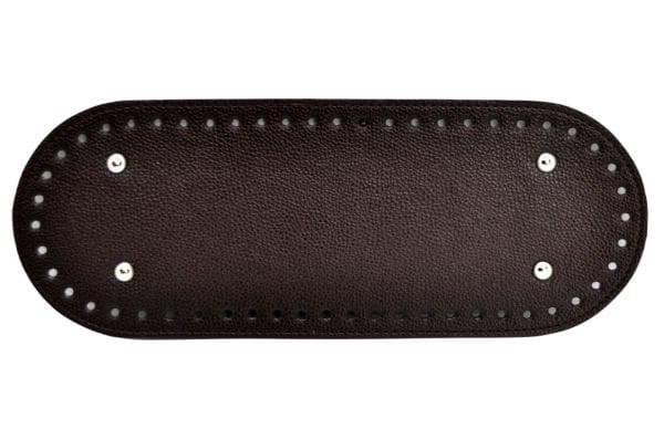 Deri Çanta Tabanı 12x32 cm. Kahverengi