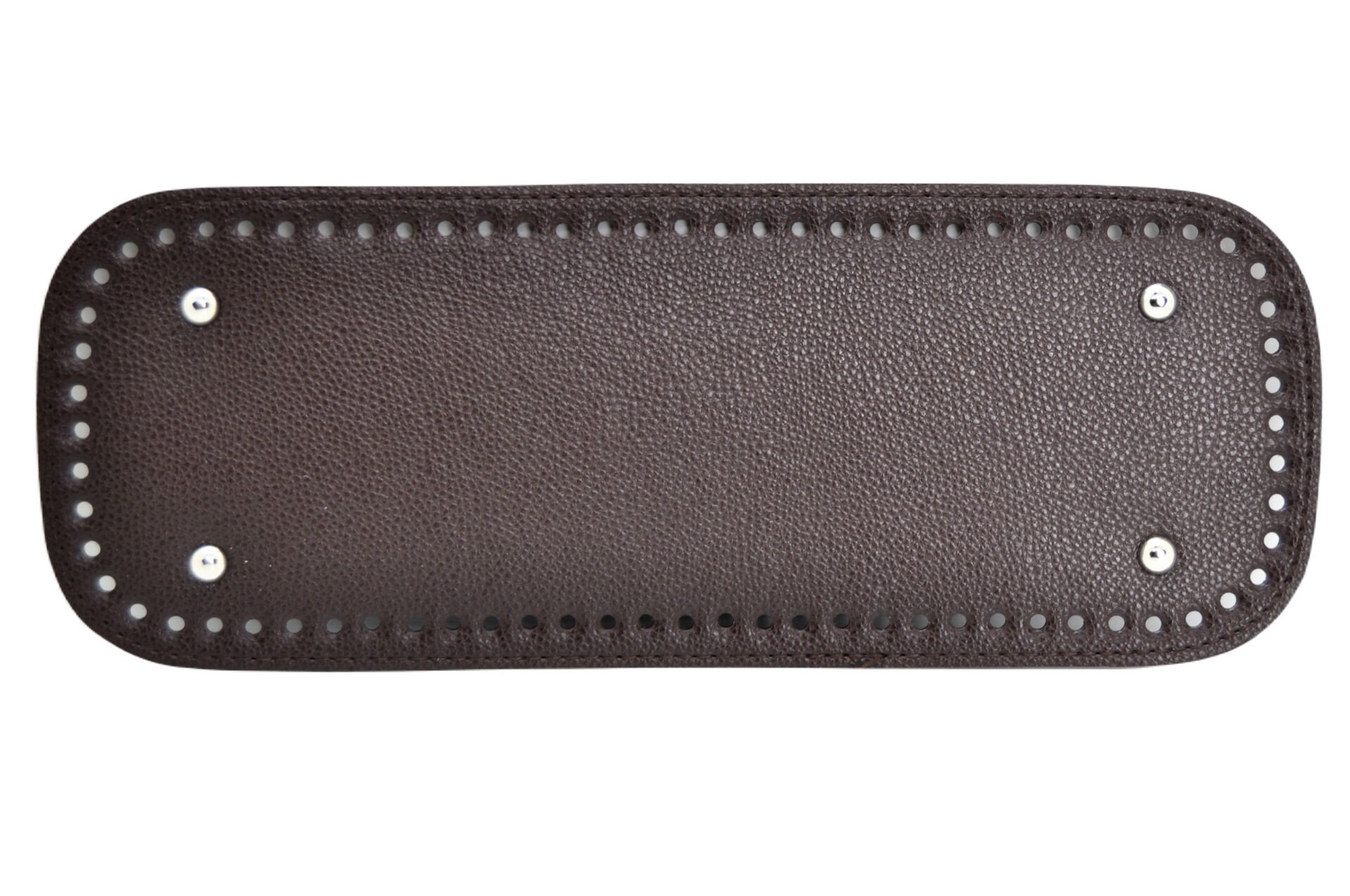 Deri Çanta Tabanı 12x32 cm. Kahverengi