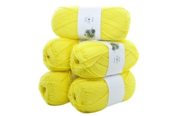 Gala Mix Fiber Akrilik Sarı 5'li Paket