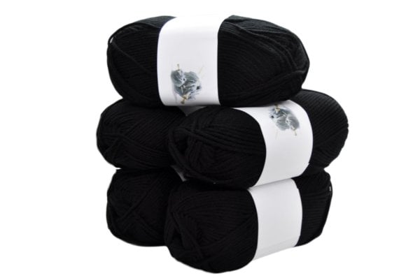 Gala Mix Fiber Akrilik Siyah 5'li Paket