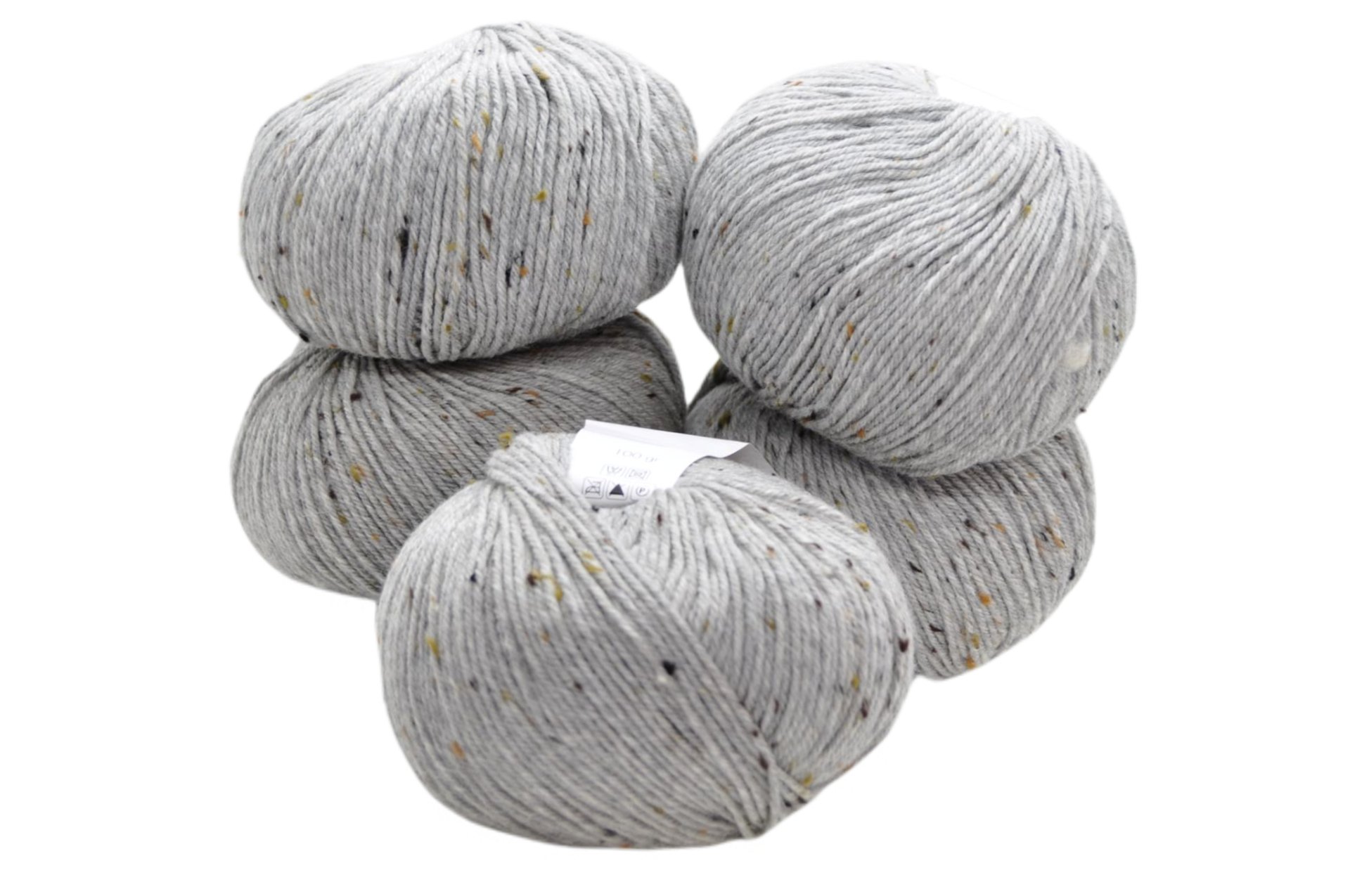 Gala Mix Fiber Yünlü Gri 5'li Paket