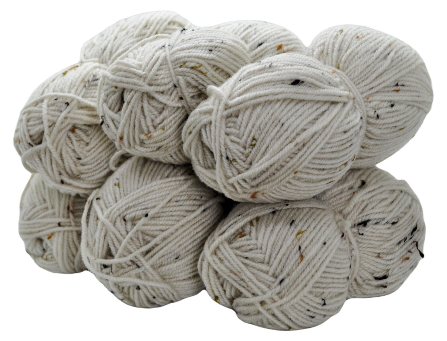 Akrilik Tweed Krem