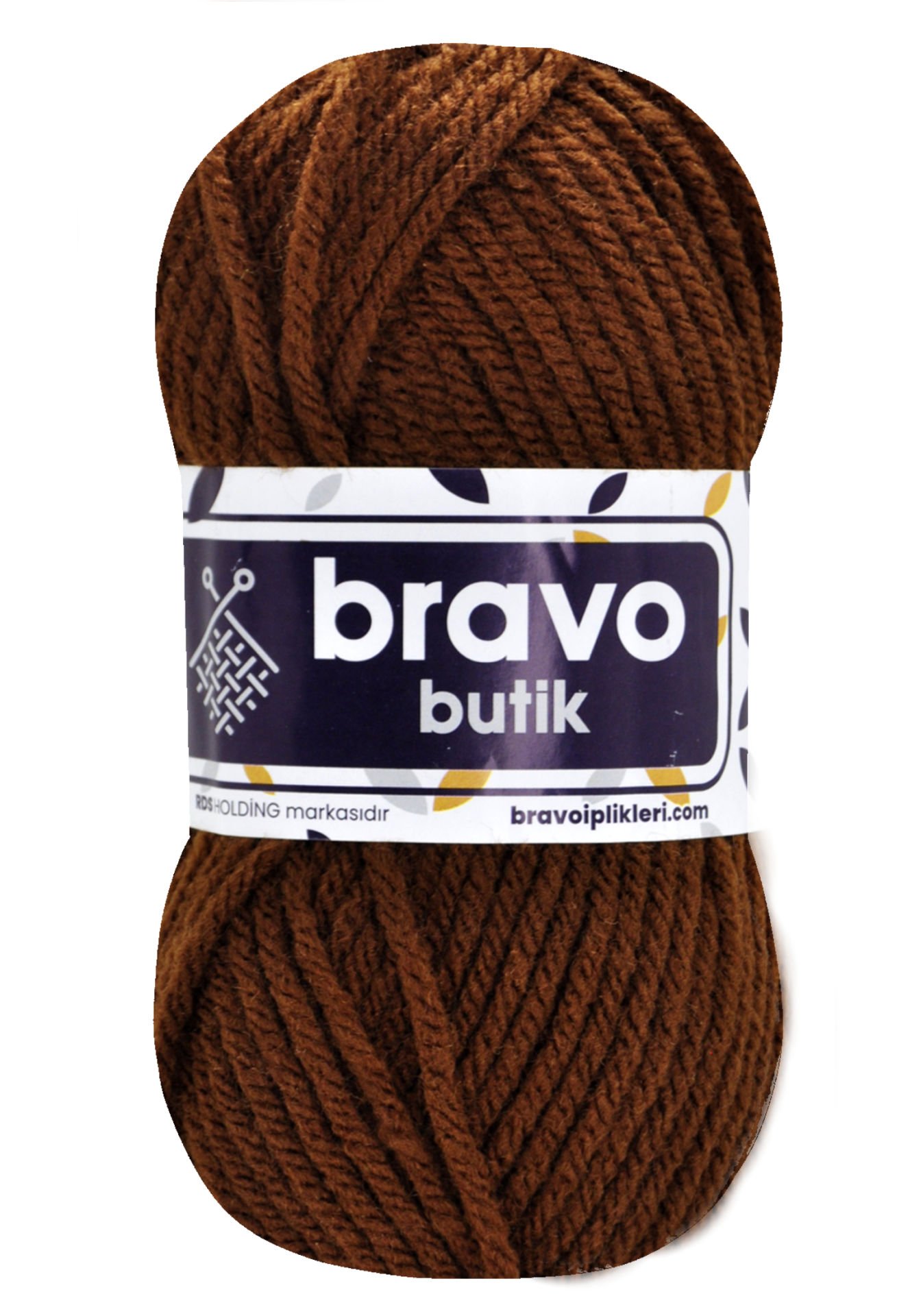 Yün Karışımlı Kahverengi 100 gr.