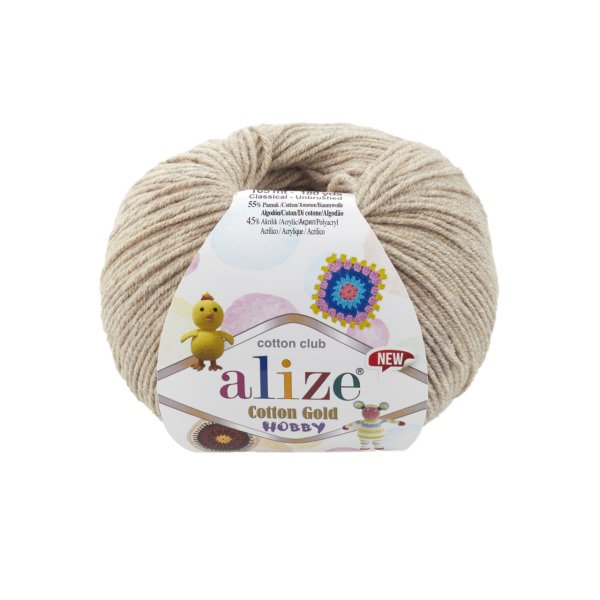 Cotton Gold Hobby New 152-Bej Melanj