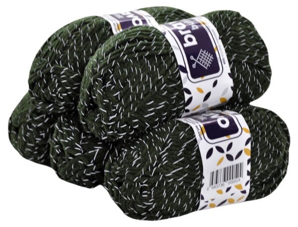 Yün Karışımlı Yeşil 5'li Paket
