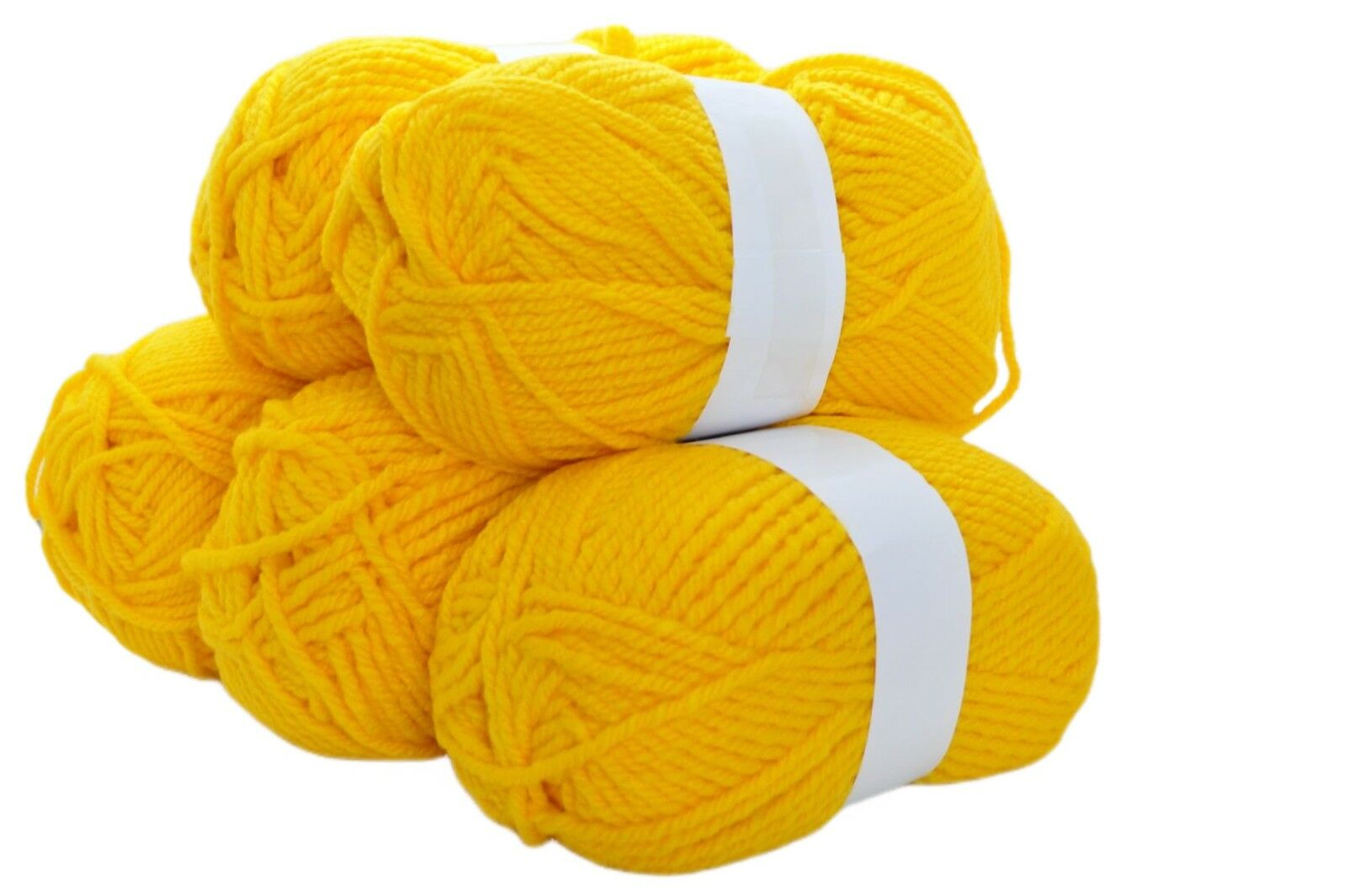 Akrilik Koyu Sarı 5'li Paket