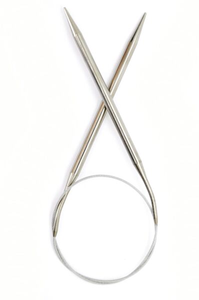 60 cm. Çelik Misinalı Şiş