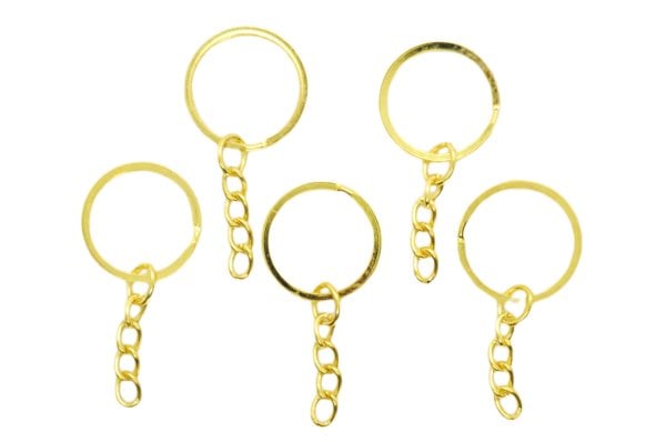 Anahtarlık 5'li Paket Gold