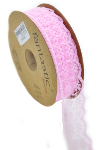 Dantel Bebe Pembe 25 mt.