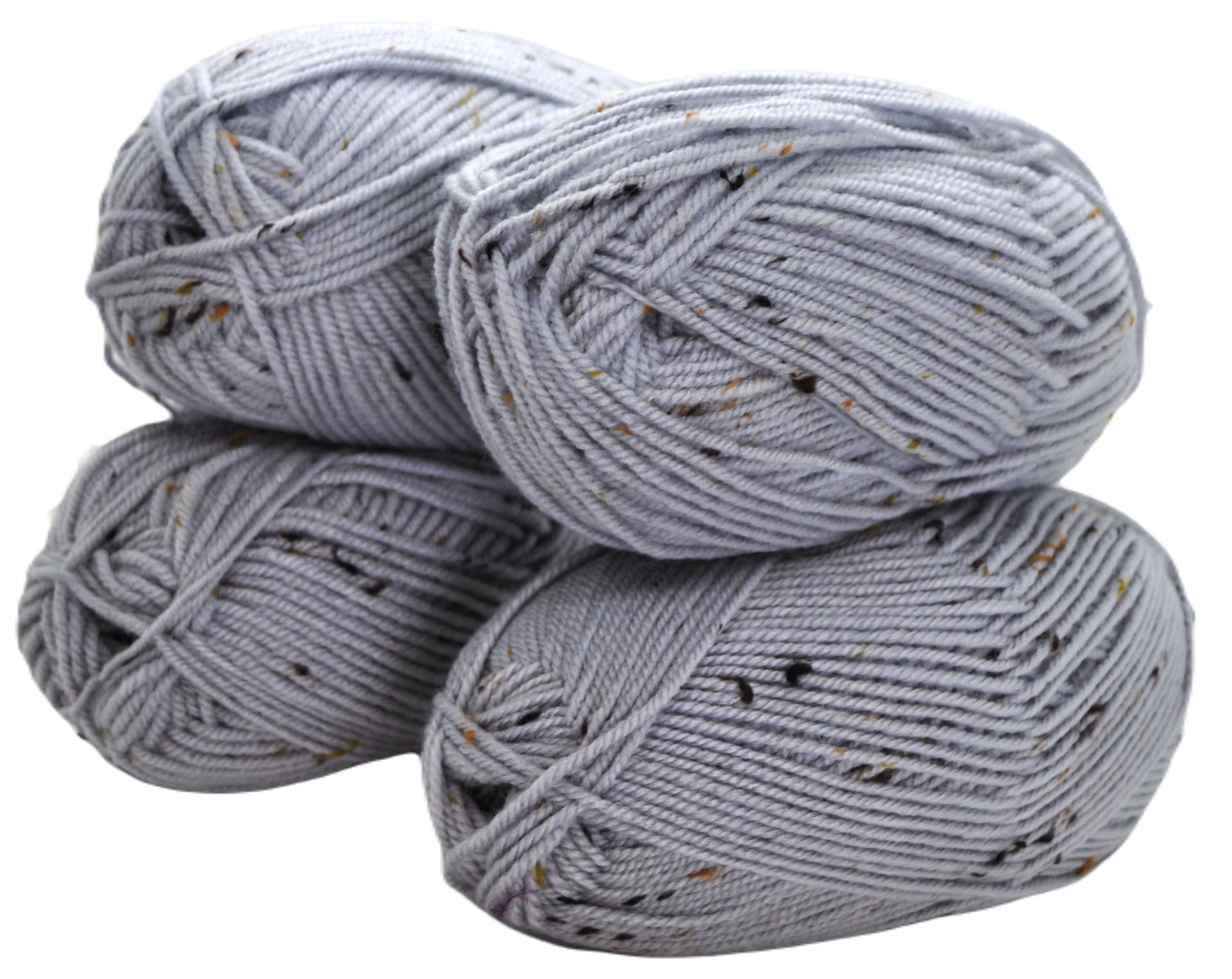 Akrilik Tweed Gri