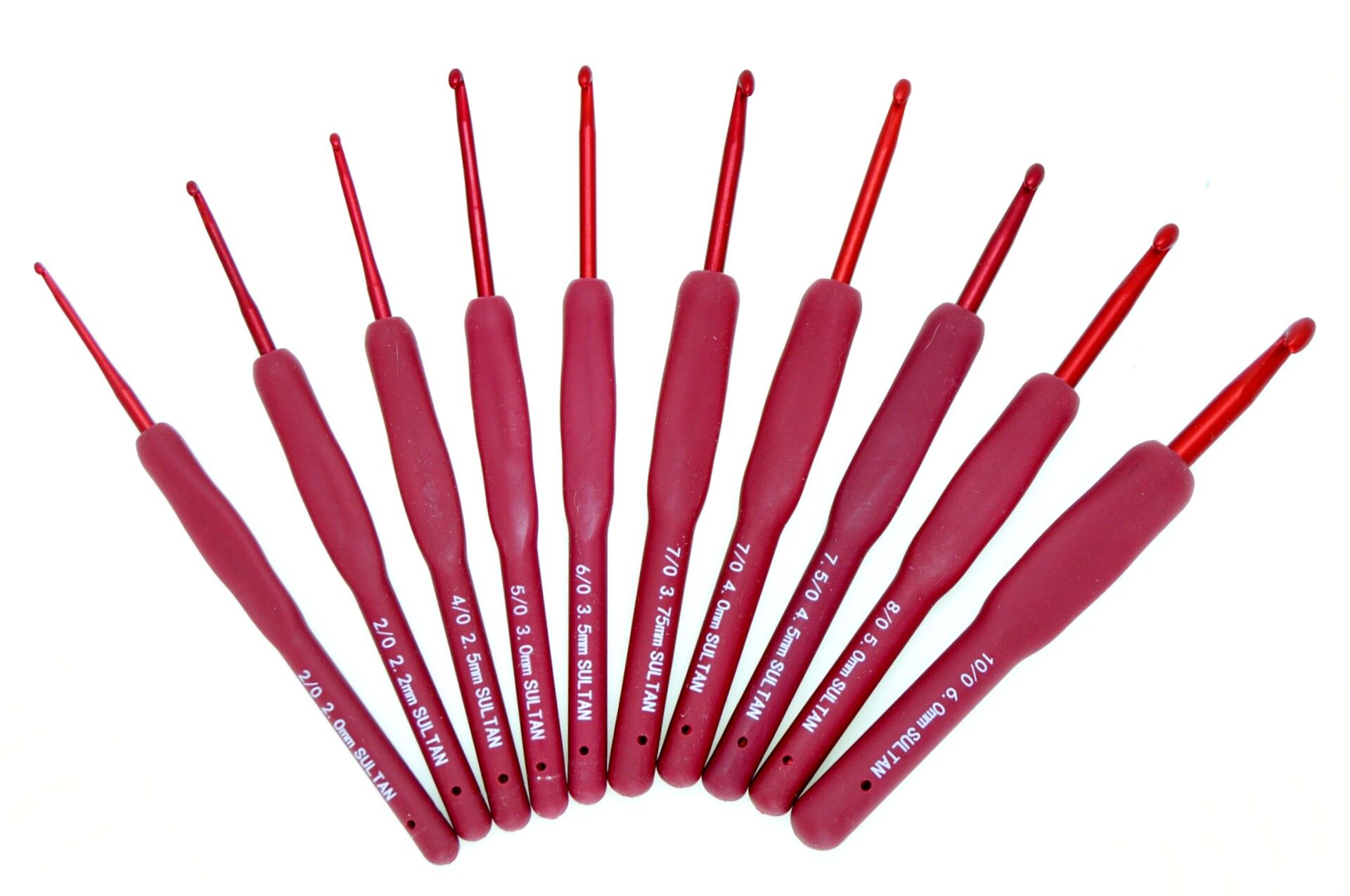 Rosso Red Silikon Saplı Yün Tığı