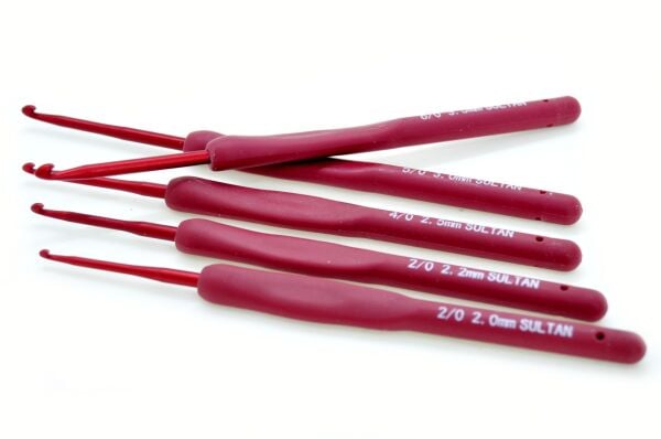 Rosso Red Silikon Saplı Yün Tığı