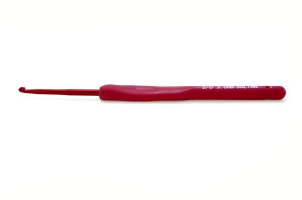 Rosso Red Silikon Saplı Yün Tığı