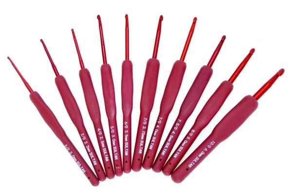 Rosso Red Silikon Saplı Yün Tığı