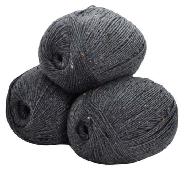 Akrilik Tweed Koyu Gri