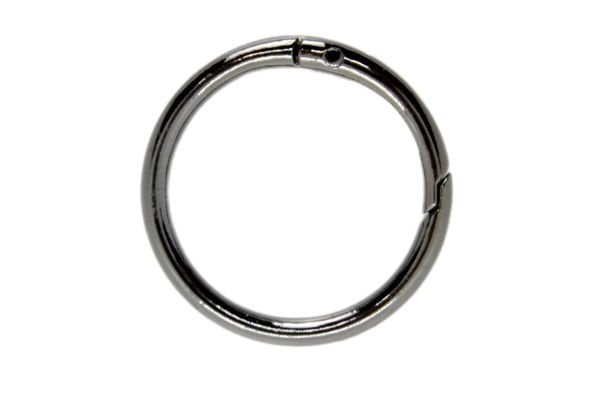 Yaylı Halka 40 mm Siyah
