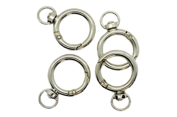 Bitişik Yaylı Halka 28 mm Gümüş