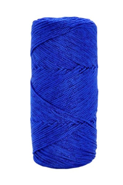 Simli Polyester Makrome 200 gr. Mavi