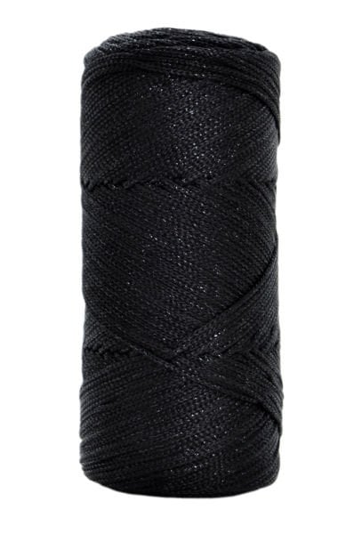 Simli Polyester Makrome 200 gr. Siyah