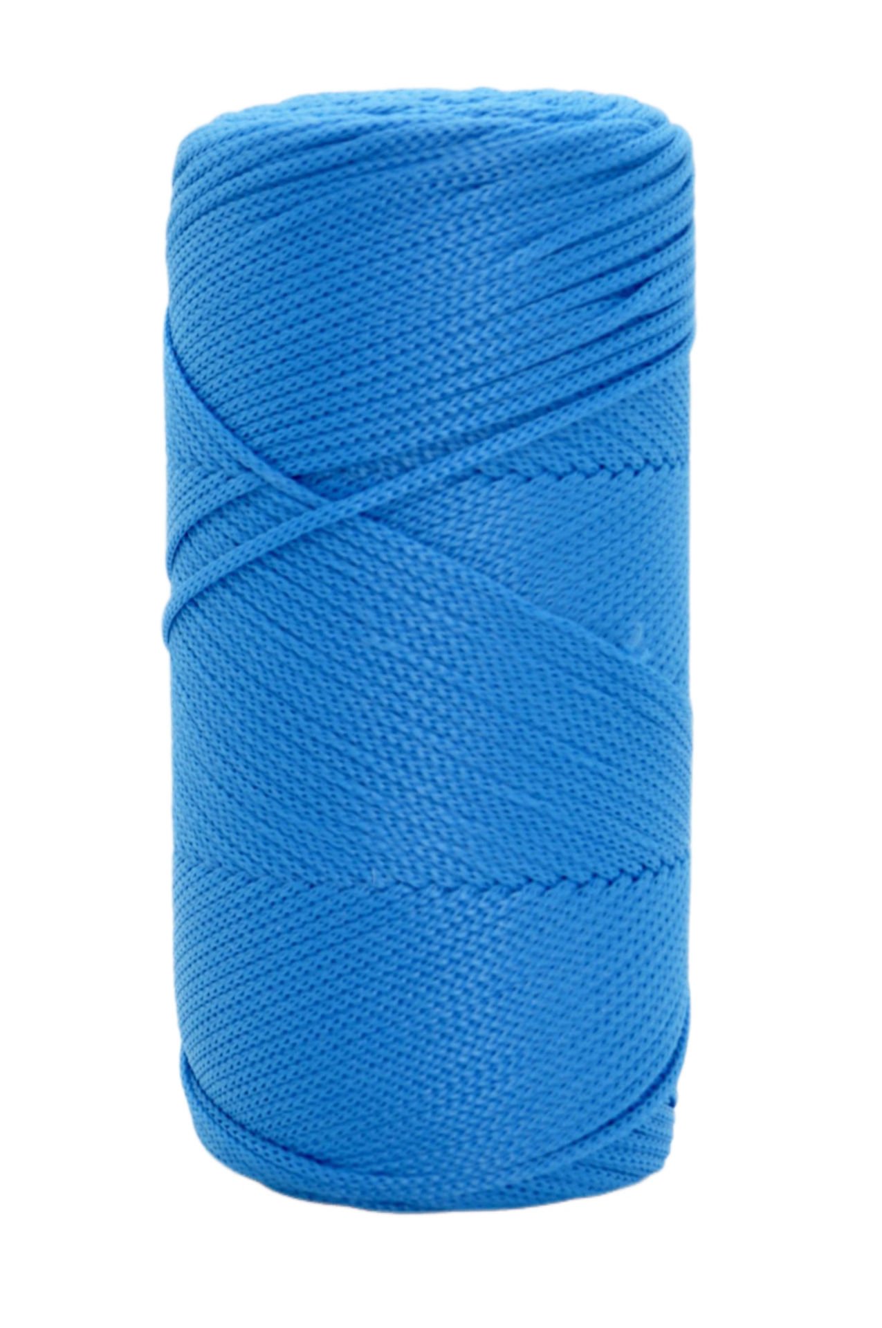 Polyester Makrome 200 gr. Açık Mavi