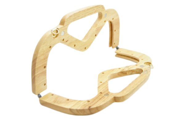 Ahşap Çanta Bursu 24.5 cm.