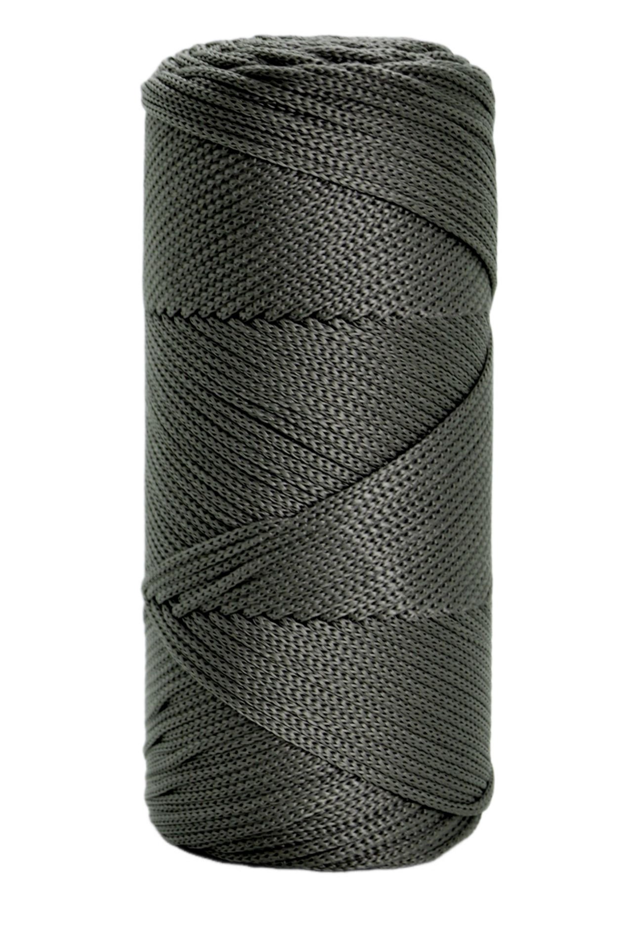 Polyester Makrome 200 gr. Koyu Gri