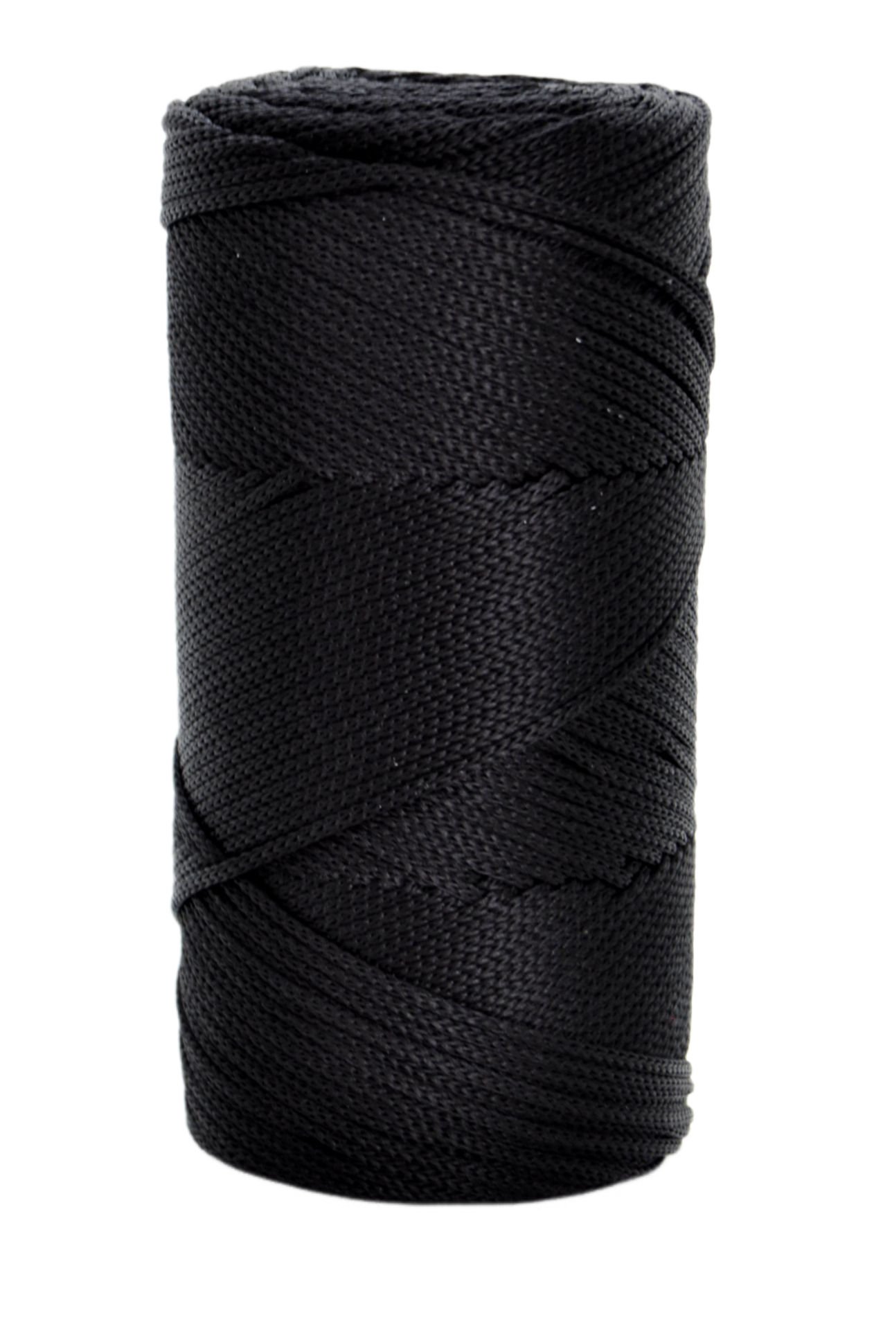 Polyester Makrome 200 gr. Siyah