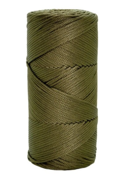 Polyester Makrome 200 gr. Yağ Yeşili