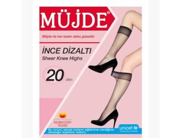 İnce Dizaltı Çorap